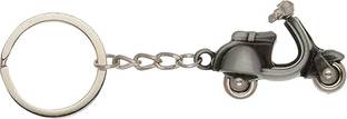 WHITE POPCORN SCOOTER METAL KEYCHAIN RANDOM PACK OF 1 Key Chain