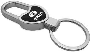 VillageTiger Car Keychain Compatible With Tata Nexon, Punch, Safari Cars ACE Gold, Intra V10 Key Chain