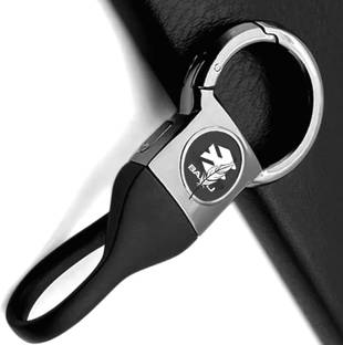 Sbb Novelty Zinc Alloy Fob Heavy Duty Keychain For All bajaajj bike Model Round Shape Key Chain