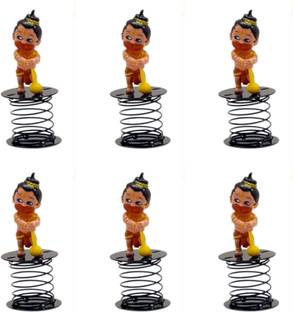 BLESSINGS Set Of 6 Hanuman Funspring Key Chain