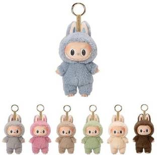 PSA LaBu Bu Keychain Blind Box Doll Soft Toy Labubus blindbox Figure plushie Plush Key Chain
