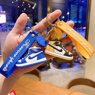 KYOP JORDAN NIKE SHOE KEYCHAIN SET OF 2 WITH STRAP Key Chain
