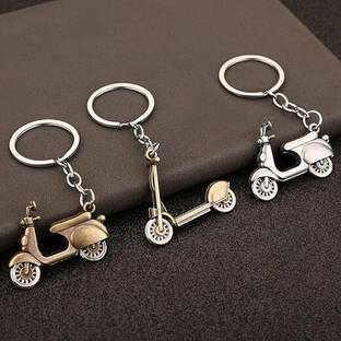 VATTU Scooter Keychain Pendant – Durable Metal Key Ring for Backpack, Purse & Keys Key Chain