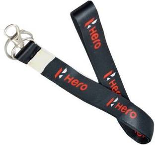 ShopTop Premium Quality Fabric Black Bike Hero key chain Key Chain