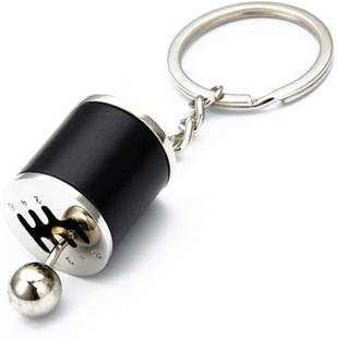 gtrp Gear Transmission Fidget Keychain Creative Auto Part Model Six-Speed 54 Key Chain