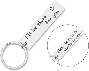 Dattatreya Collection Friends TV Show Merchandise Quote Double-Sided Keychain Key Chain