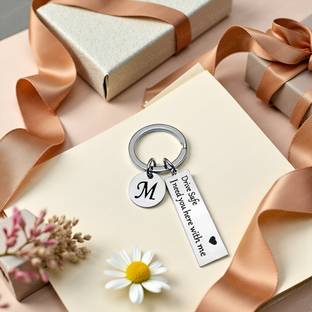 Myurawells Drive Safe I Love You Keychain for Boyfriend Girlfriend Key Chain