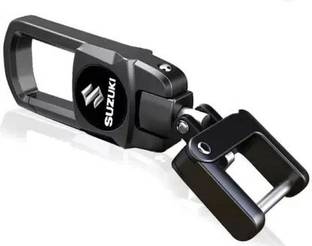 OFM Premium Quality 360 Degree Rotating - Heavy Metal body for Suzuki Cars Key Chain