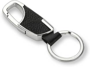 ACUTAS Car Key Chain with Snap Hook Simplicity Design Split Ring Key Chain