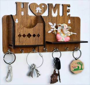 Arpita Crafts HEARTHOME Wood Key Holder