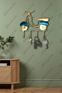 F K Metals Metal Key Hanger Scooter wall hanging Iron Key Holder