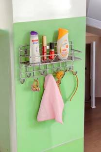 DIGNITY steel plate for bottle and key hook Steel Key Holder (9 Hooks, Steel) Steel Key Holder