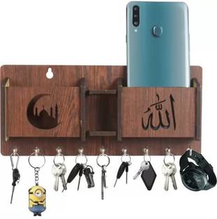 Pawandeep Wood Key Holder