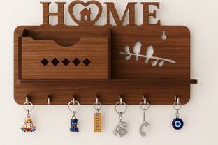 Craftzo Premium Mobile Stand / key Stand / Key Hanger / Mobile holder / Wood Key Holder