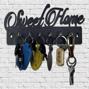 SHIKSHA Beautiful Wooden Key Holder Design 170 Wood Key Holder