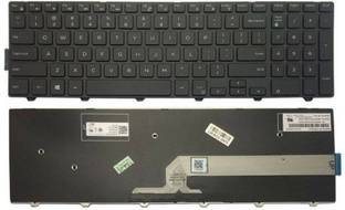Lapstar Dell Inspiron 15 3000 5000 3541 3542 3543 3551 3558 5542 5545 5547 Series Compatible Internal Laptop Keyboard (Black) Laptop Keyboard Replacement Key