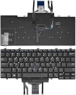 WEFLY Backlight for De/ll E5450 E5470 E7470 7480 7490 5480 5488 with Pointer, Laptop Keyboard Replacem...
