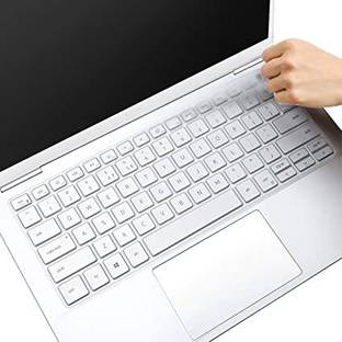 Saco Silicone Keyboard Skin Cover Compatible for Dell New Vostro 3400 Fhd Laptop - launch year 2021 Keyboard Skin