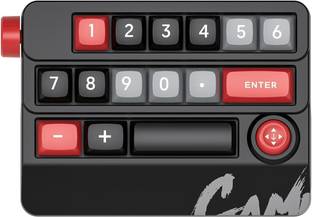 kankinmart Keyboard with Joystick Compatible with Windows PC Numeric Keypad Mechanical Buttons Gaming, Keyboard Skin