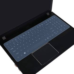 ABHI HUB ABHI SILICONE KEYBOARD PROTECTOR SKIN 15.6 INCH AND14 INCH(TRANSPARENT SKIN) DEKSTOP , ALL LAPTOP Keyboard Skin