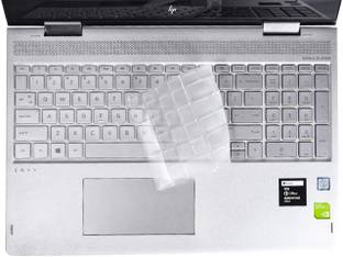 oaky Keyboard Skin Cover for HP Pavilion 15.6 Series HP 15t, 15-dw. Hp Envy 17M 17z 17-by 17-bs Series - TPU Clear Keyboard Skin