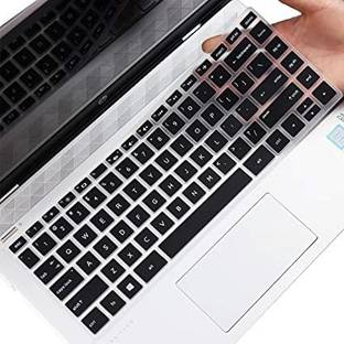 Saco Silicone Keyboard Skin Cover Compatible for HP 14s-fq1092AU - launch year 2022 Keyboard Skin