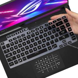 RAYA Silicone Keyboard Cover for ASUS ROG Strix G15 & ROG Strix Scar 15 Gaming Laptop ASUS ROG Strix G15 and ASUS ROG Strix Scar 15 Gaming Laptop Keyboard Skin