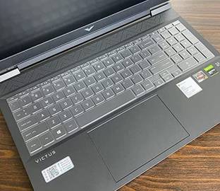 Saco Silicone Skin Keyboard Protector Cover for HP Victus 15.6 inch FHD Gaming Laptop (Model-2022) 15-FA and 15-FB Series Keyboard Skin