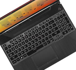 Saco Protector Skin Silicone Keyboard Cover for 15.6 Inch ASUS TUF Gaming A15 FA506IHRZ-HN111W, ASUS TUF Gaming A15 FA506ICB-HN005W Laptop Keyboard Skin