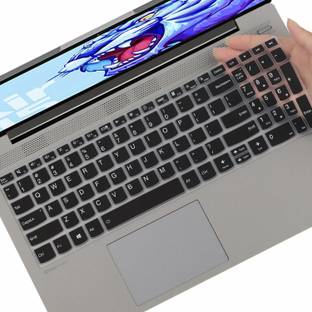 Saco Keyboard Protector Cover for Lenovo V15 G2 ITL 82KB00JEIH, Ideapad 5 15ALC05 82LN00R9IN 15.6 Inch Laptop Keyboard Skin