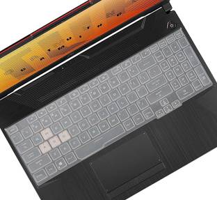 Saco Laptop Keyboard Protector Cover for ASUS TUF Gaming A15 FA506ICB-HN075W | ASUS TUF Gaming F15 FX506HF-HN024W | FX506HF-HN025W | FX506LHB-HN355WS Series Keyboard Skin