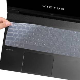 Saco Silicone Skin Keyboard Cover for 16.1 Inch Laptop Suitable for HP Victus 16.1-inch Gaming Laptop (16-Exxxx & 16-Dxxxx series) Keyboard Skin