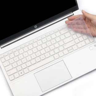 Saco Protector Skin Keyboard Cover 15.6 Inch Compatible for HP Pavilion 15.6 Inch Laptop 15-EG1073CL Series Keyboard Skin