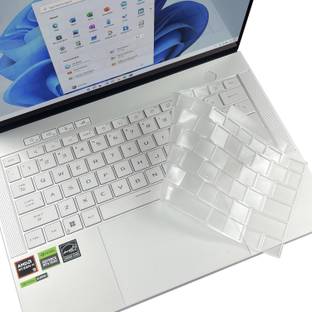 Saco Laptop Keyboard Protector Cover Compatible with 2024 ASUS ROG Zephyrus G14 | 2024 ASUS ROG Zephyrus G16 Gaming Laptops Keyboard Skin