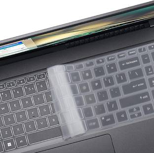 RAYA Silicone Keyboard Cover for Acer Nitro V ( ANV15-41 / ANV15-51 ) Acer Aspire 5 ( A515-57G / A515-58GM ) Acer Aspire 7 (A715-51G / A715-76G) Gaming Laptops Keyboard Skin