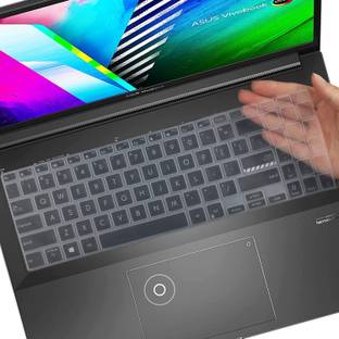 Saco Silicone Keyboard Cover Skin for Vivobook Pro K571GT 15.6 Inch, ASUS Vivobook Pro 15 M3500 K3500 M6500, Vivobook Pro 16X M7600 N7600 16" Laptop Keyboard Skin
