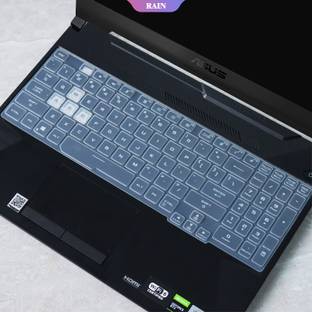 RAYA Silicone Keyboard Cover for 2021 ASUS TUF (A15 F15 A17 F17) Gaming Laptops 2021 ASUS TUF Gaming ( 15.6inch / 17.3inch ) Laptop Keyboard Skin