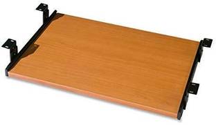 AVRIAN for Office & Home Laptop Table Under Desk Wooden with Height Adjustable Keyboard Tray