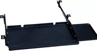RAJ RAJESHWARI Heavy Keyboard Tray Drawer Tray with Mouse Tray and Telescopic Channel Mouse Pad Keyboard Tray