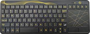 Flipkart SmartBuy KG3618- Keyboard with Touchpad | Wireless Standard Multi-device Keyboard Compatible with Desktop, Laptop, Mac