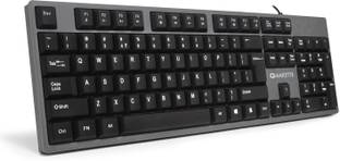 AMKETTE Lexus Neo Wired USB Standard Desktop Keyboard Compatible with Desktop, Laptop, Mac