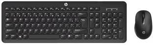 HP KM260 Wireless Mouse and Keyboard Combo Wireless Standard Desktop Keyboard Compatible with Desktop, Laptop, Mac