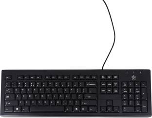 Flipkart SmartBuy YKM3146 Wired USB Standard Desktop Keyboard Compatible with Desktop, Laptop, Mac stand support,YKM3146