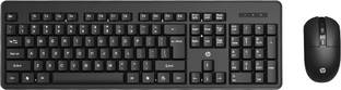 HP KM200 Wireless Standard Desktop Keyboard Compatible with Desktop, Laptop, Mac stand support,multimedia_keys
