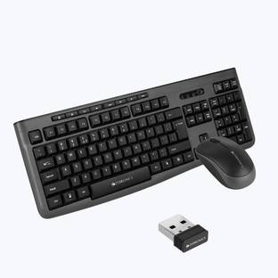 ZEBRONICS Zeb-Companion 112 Wireless Standard Desktop Keyboard Compatible with Desktop, Laptop, Tablet, iPad, Mac
