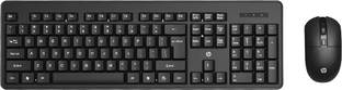 HP KM200 Wireless Standard Desktop Keyboard Compatible with Desktop, Laptop, Mac stand support,multimedia_keys