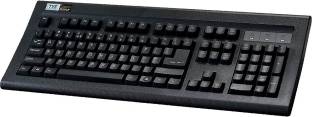RJTOUCH TVS GOLD Prime REFURBISHED Keyboard Wired USB Desktop Keyboard (Black) Wired USB Desktop Keyboard
