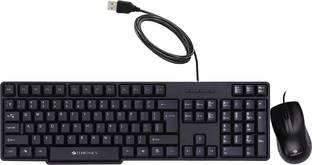 ज़ेब्रोनिक्स Zeb-Judwaa 750 Combo वायर्ड USB डेस्कटॉप कीबोर्ड