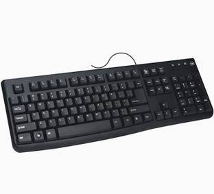 Tvs Electronics Champ Plus Keyboard Wired USB Standard Desktop Keyboard Compatible with Desktop, Laptop, Mac