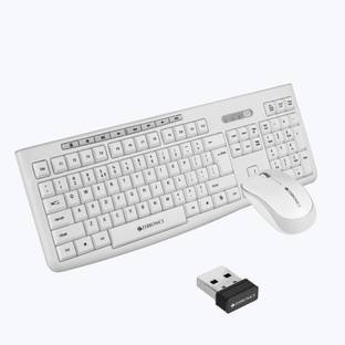 ZEBRONICS Zeb-Companion 112 Wireless Standard Desktop Keyboard Compatible with Desktop, iPad, Laptop, Mac, Tablet